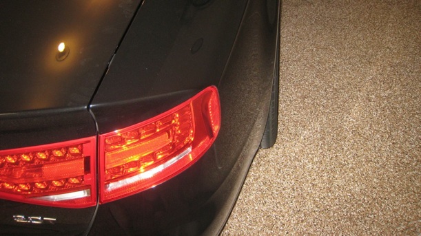 B8 Audi A4 with 20mm back scaper