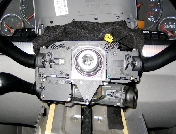 Audi Steering column